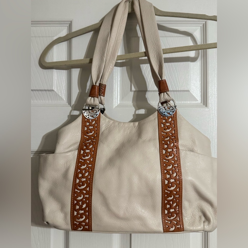 Brighton Tan Leather Handbag